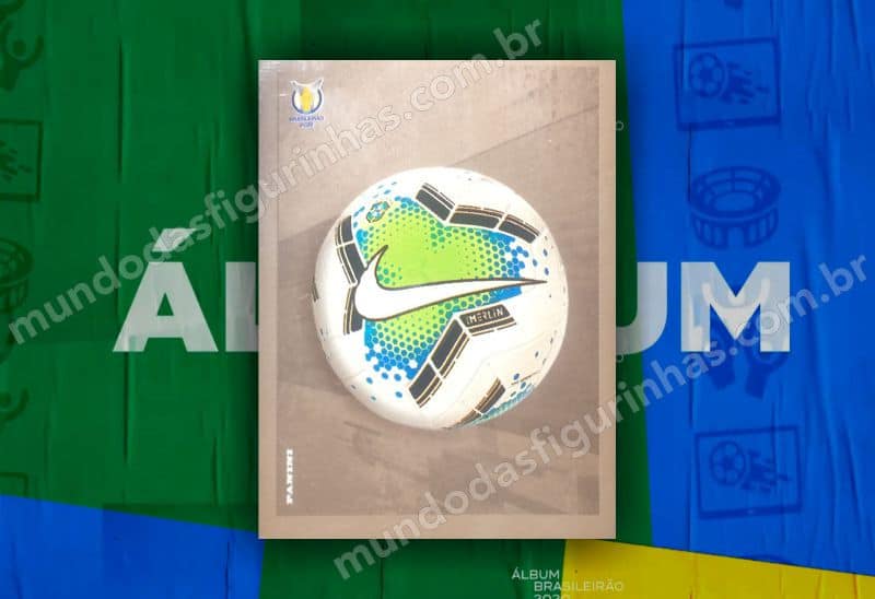O álbum do Brasileirão 2020 - Figurinha 006, com a bola da Série A.