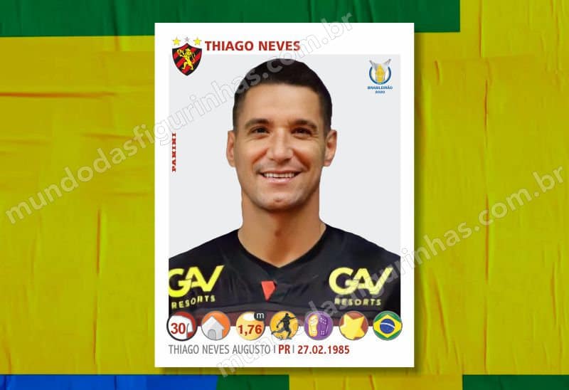 Figurinha de atualização do Thiago Neves.