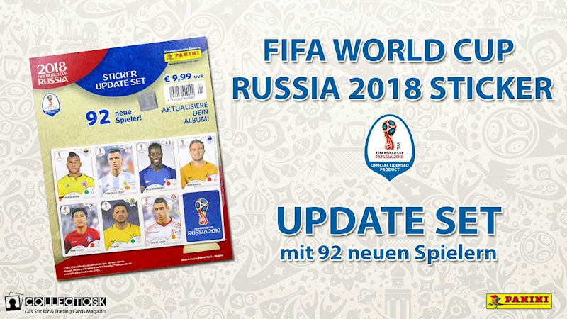 Detalhe do kit de atualização da Copa 2018 lançado na Europa.