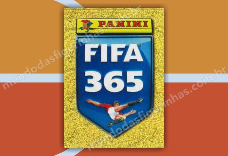 Figurinha brilhante nº 15: o logotipo Fifa 365.