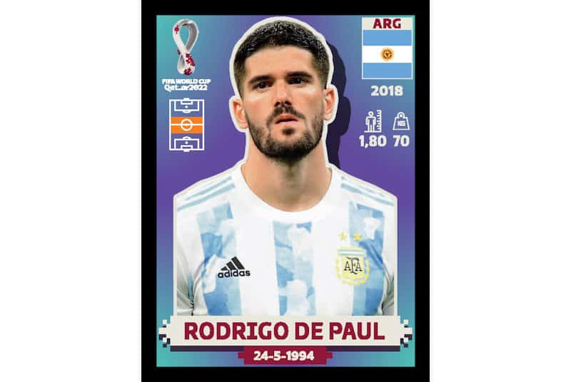 COR da NOSSA FIGURINHA - Álbum Copa do Mundo Qatar 2022 da Panini 