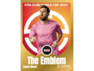 Figurinha do Messi no álbum do Mundial de Clubes 2025.